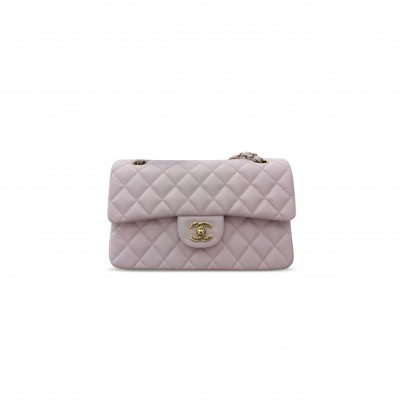 CHANEL MASTER SMALL CAVIAR QUILTED CLASSIC FLAP 360210 (23*14*6cm)